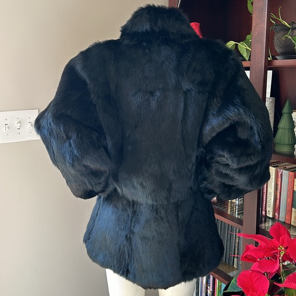 💯 % Rabbit Fur Coat - Picture 7 of 16